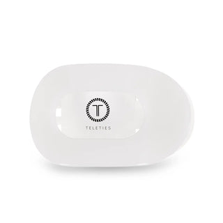 Teleties Round Flat Hair Clip | Medium