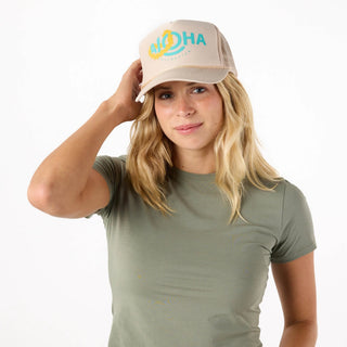 Aloha Collection Foam Trucker Hat