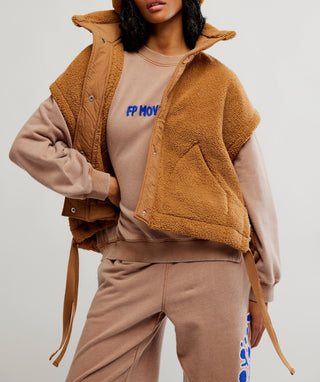 Free People Movement Scout It Out Fleece Vest