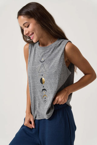 Spiritual Gangster Sacred Phases Vibe Cotton Tank