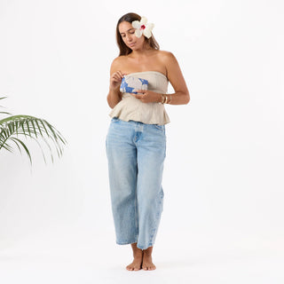 Aloha Collection Salina Tiny Stripe Mini Pouch