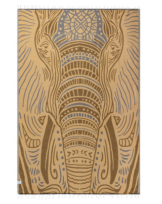 Sand Cloud Thunder the Elephant Large Towel