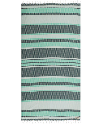 Sand Clou Jade Dobby Stripe Regular Towel