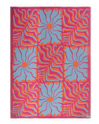 Sand Cloud Painted Daisies Large Blanket