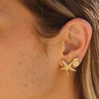 Pura Vida Seashell Stud Earrings