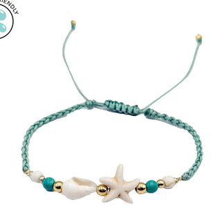 Lotus & Luna Set Sail Braided Sea Star Bracelet