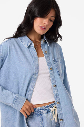 O'Neill Sevie Denim Shacket