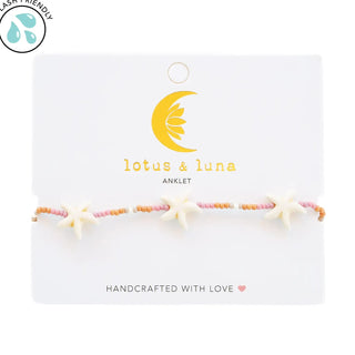 Lotus & Luna Sandy Seastar Anklet