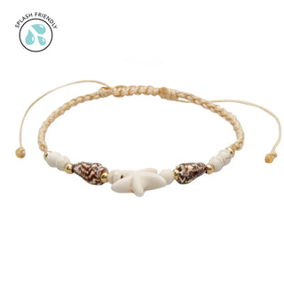 Lotus & Luna Shipwrecked Braided Sea Star Bracelet