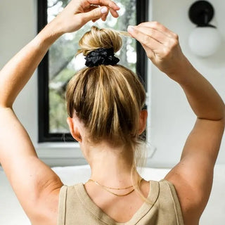 Teleties Silk Hair Scrunchie | Large