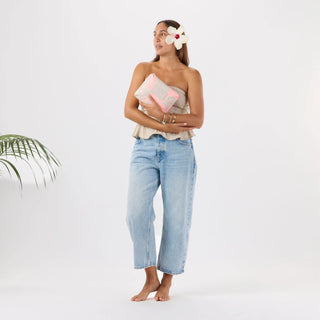 Aloha Collection Salina Tiny Stripe Small Pouch