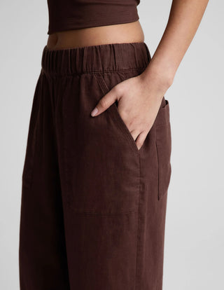 Beyond Yoga SoftWash Linen Easy Wide Leg Pant 31"