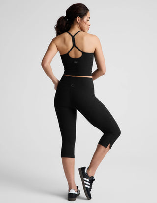 Beyond Yoga Spacedye Mid-Rise Slit Pedal Pusher Legging