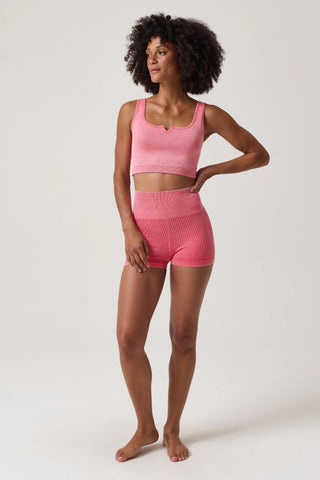 Spiritual Gangster Sun Bleached Seamless Love Shortie