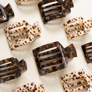 Teleties Square Flat Hair Clip | Large