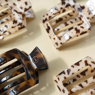 Teleties Square Flat Hair Clip | Medium