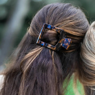 Teleties Square Flat Hair Clip | Medium
