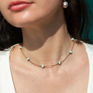 Tula Blue Stone Princess Necklaces