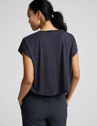 Beyond Yoga Studio Luxe Cropped Tee - Core