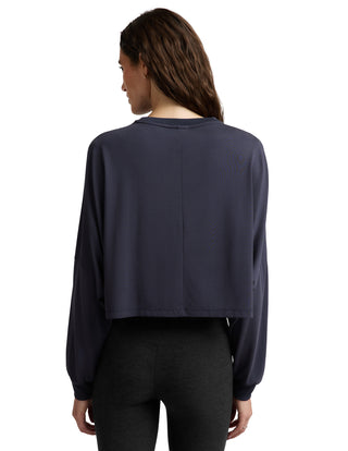 Beyond Yoga Studio Luxe Cropped Long Sleeve Tee