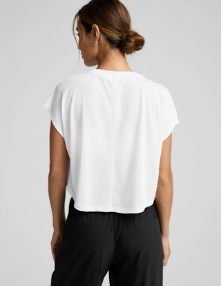 Beyond Yoga Studio Luxe Cropped Tee - Core