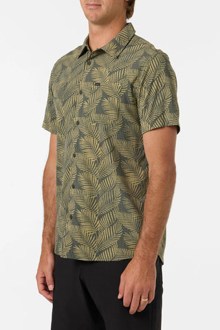 O'Neill TRVLR Perforated Printed Standard Fit Shirt