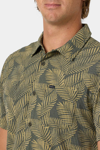 O'Neill TRVLR Perforated Printed Standard Fit Shirt