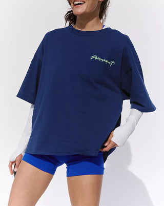 Free People Movement Tackle Logo Tee