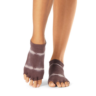 ToeSox Half Toe Low Rise Grip Socks