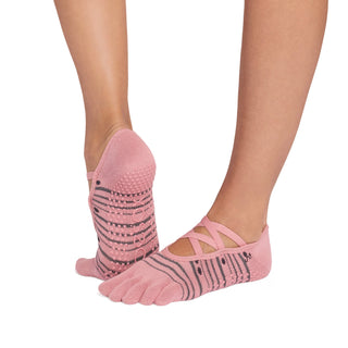 ToeSox Grip Full Toe Elle Socks