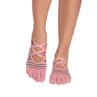 ToeSox Grip Full Toe Elle Socks