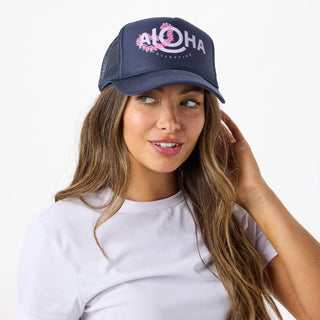 Aloha Collection Trucker Lei ALOHA