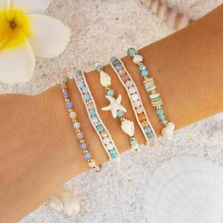Lotus & Luna Crystal Tide Bracelet