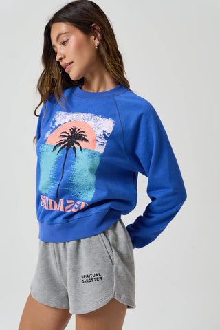 Spiritual Gangster Varsity Crew Sweatshirt