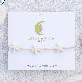 Lotus & Luna Seastar Anklet