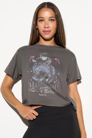 Spiritual Gangster Wolf Mercury Short Sleeve Tee