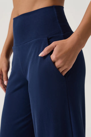 Spiritual Gangster Zen Rib Journey Wide Leg Pocket Pant
