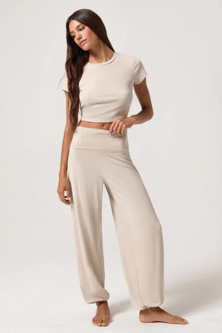 Spiritual Gangster Zen Rib Noa Crop Tee