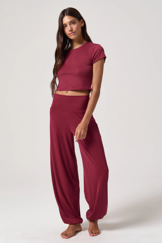 Spiritual Gangster Zen Rib Karma Jogger Pant