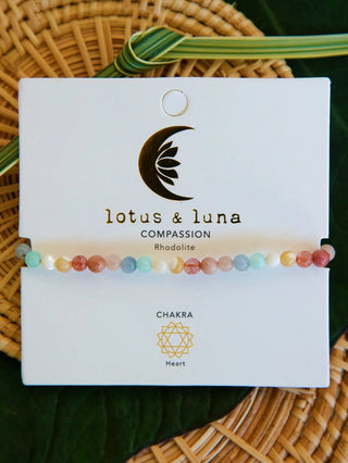 Lotus & Luna Compassion Healing Bracelet