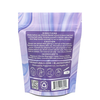 Laki Naturals Lavender Magnesium Bath Soak