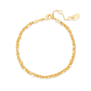 Pura Vida Layered Twisted Rope Chain Bracelet