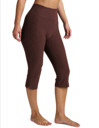 Beyond Yoga Spacedye Mid-Rise Slit Pedal Pusher Legging
