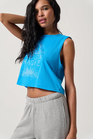 Spiritual Gangster Moon Magic Spirit Crop Tank