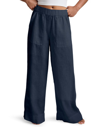 Beyond Yoga SoftWash Linen Easy Wide Leg Pant 31"