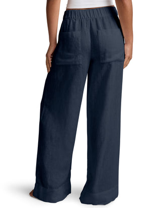 Beyond Yoga SoftWash Linen Easy Wide Leg Pant 31"