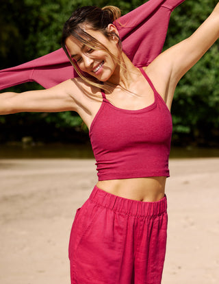 Beyond Yoga Spacedye Slim Racerback Cropped Tank - Seasonal
