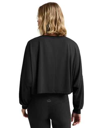 Beyond Yoga Studio Luxe Cropped Long Sleeve Tee