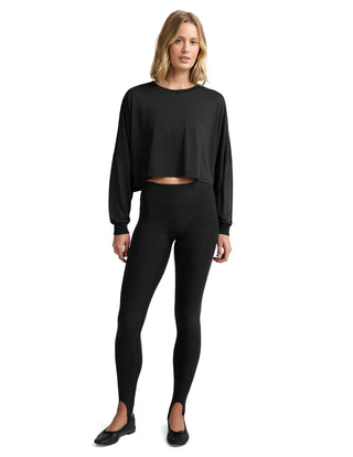 Beyond Yoga Studio Luxe Cropped Long Sleeve Tee