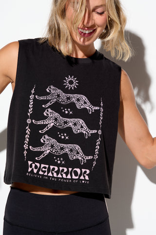 Spiritual Gangster Warrior Love Spirit Crop Tank